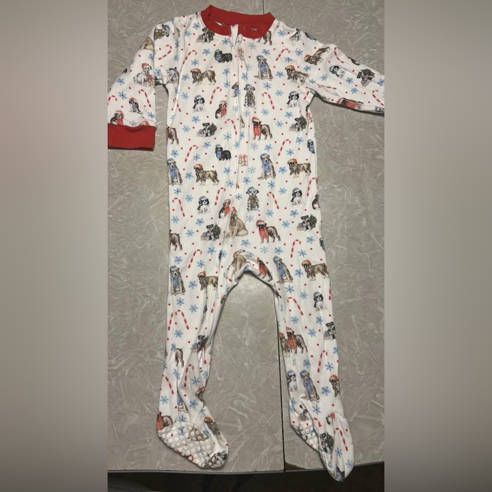 Blossom Christmas Doggie Footie